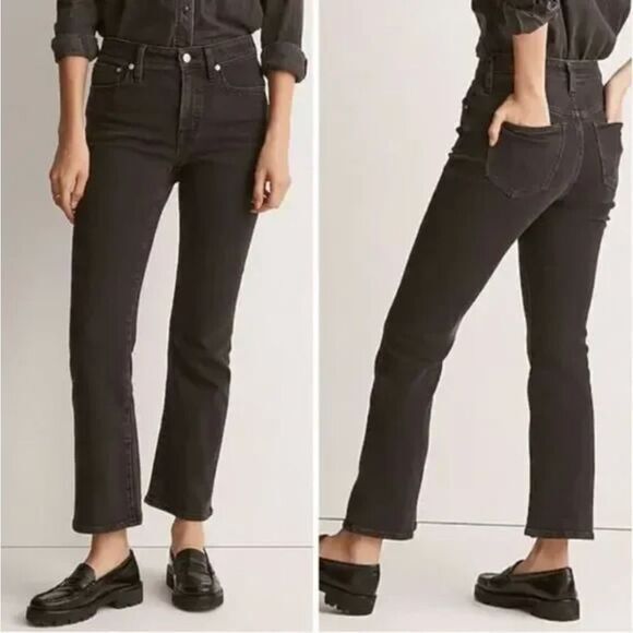 Madewell Denim - NEW Madewell Kick Out Crop Jeans in Starkey‎ Wash, 27